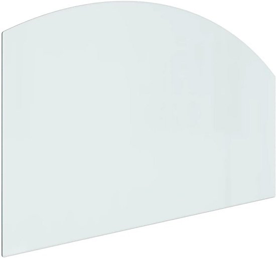 Hittebestendig Glasplaat voor Vloerbescherming bij Open Haard 100x60cm