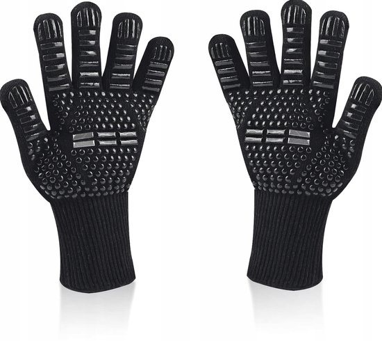 Hittebestendige Siliconen Keukenhandschoenen voor Grill & Oven
