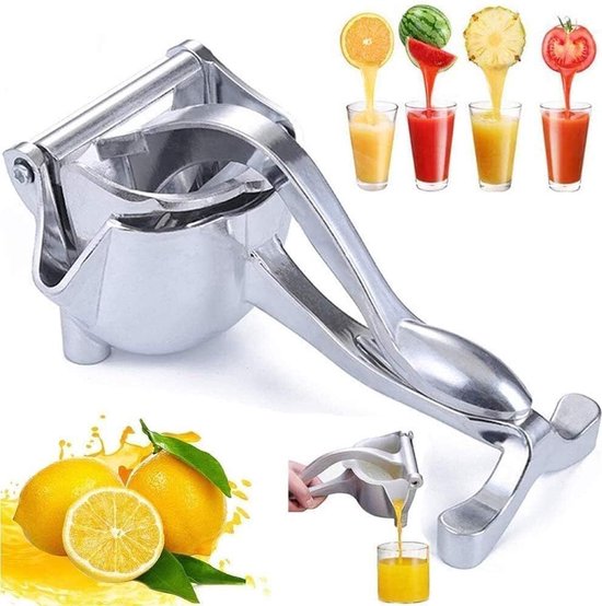 Home & Marker - Fruitpers Handmatig - Sinaasappelpers - Citruspers - Citroenpers - Sinasappelpers - Limoenpers - Citrus Pers - Fruit Pers - JUVOPRESS van Merkloos