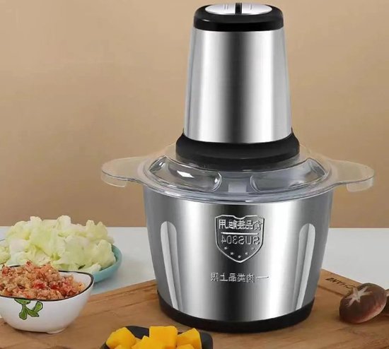 Home & Marker - Keukenmachine - Foodprocessor - Hakmolen - Vleesmolen - Gehaktmolen - Keukenmixer - RVS - MULTIMINCER van Home & Marker