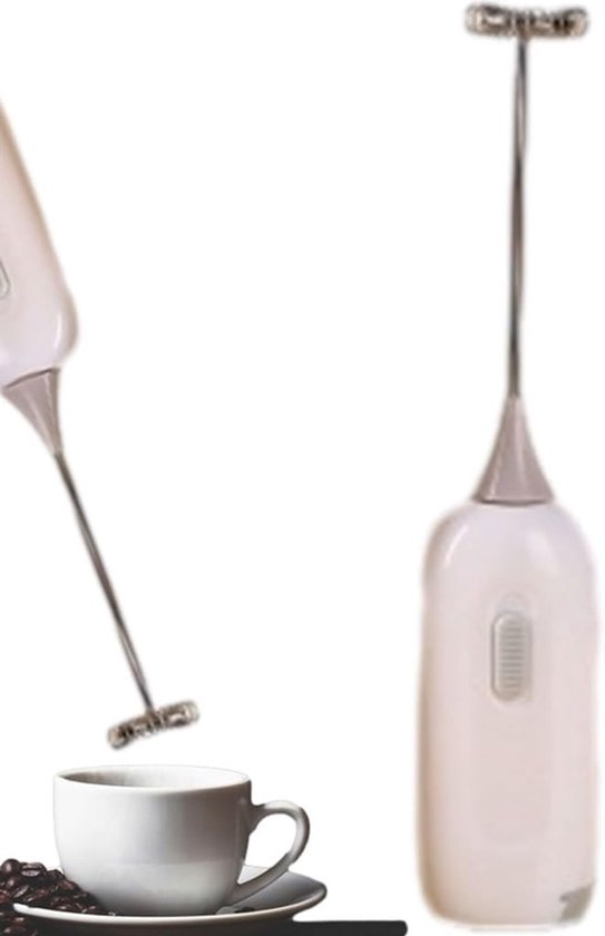 Home Wireless Milk Mixer Small Baking Tool Frother Kitchen Handheld Electric Egg Beater - ShopVlot