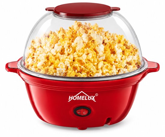 homelux mini popcornmachine - OFP-905-rood