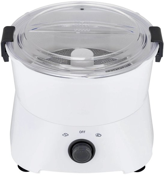 Homezo aardappelschilmachine - Elektrisch - Tot 0,8 kg aardappelen - Schiltijd 2/4 min - Tot 0,36 kg groenten laten uitlekken van Homezo