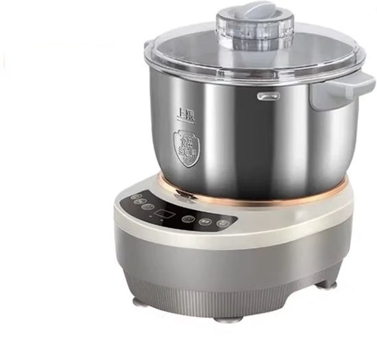 Homezo deegmachine - Kneedmachine - Mengkom 7 l - Fermentatiefunctie - Vermogen 200 W - Handige vulopening in deksel - 24x29x33 cm