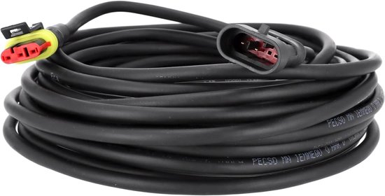 Hoogspanningskabel voor GARDENA ROBOTIC smart SILENO – CITY 250 500 600 1000 – LIFE 750 1000 1250 15000 – MINIMO 250 500 – voor transformator voedingsadapter & oplaadstation – (10 meter)
