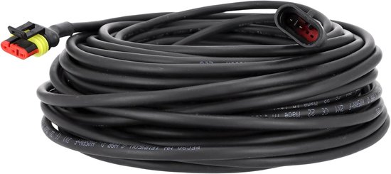 Hoogspanningskabel voor GARDENA ROBOTIC smart SILENO – CITY 250 500 600 1000 – LIFE 750 1000 1250 15000 – MINIMO 250 500 – voor transformator voedingsadapter & oplaadstation – (20 meter)