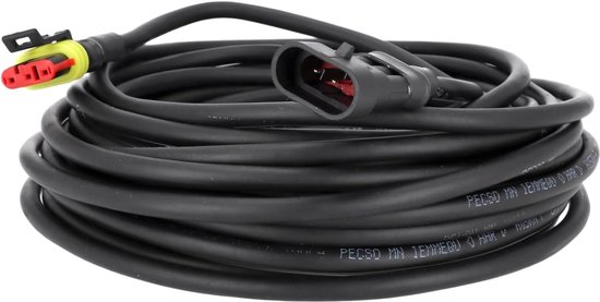 Hoogspanningskabel voor HUSQVARNA AUTOMOWER – 310, 315, 320, 330x, 420, 430x – Verbindingsdraad voor Adapter van de Transformatormachtsvoeding & het Laden Post – (10 meter)