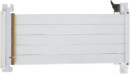Hoogwaardige PCIe 4.0 X16 Riser Kabel voor RTX 4090 en RX 7900 XT, Flexibele 180 Graden GPU Extensie Kabel, Ideaal voor Gaming en Mining van Merkloos