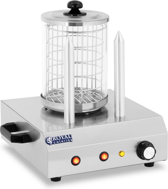 Hot Dog Maker - 2 toastpennen - 422 W - Royal Catering
