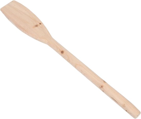 Houten Roerstaaf - Mengpeddel Brouwen - Fruitwijn Fermentatie - Ergonomisch Handvat - 695 cm - Beige