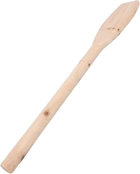 Houten Roerstaaf - Mengstaaf Brouwhout - Bier Brouwen - Ergonomisch Ontwerp - 69.5 cm - Beige