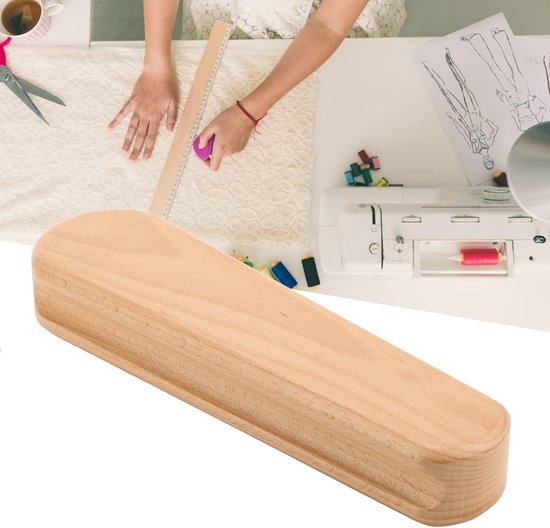Houten Tailors Clapper voor Naaien, Quilten en Strijken - Ideaal voor het Creëren van Scherpe Vouwen en Afwerkingen