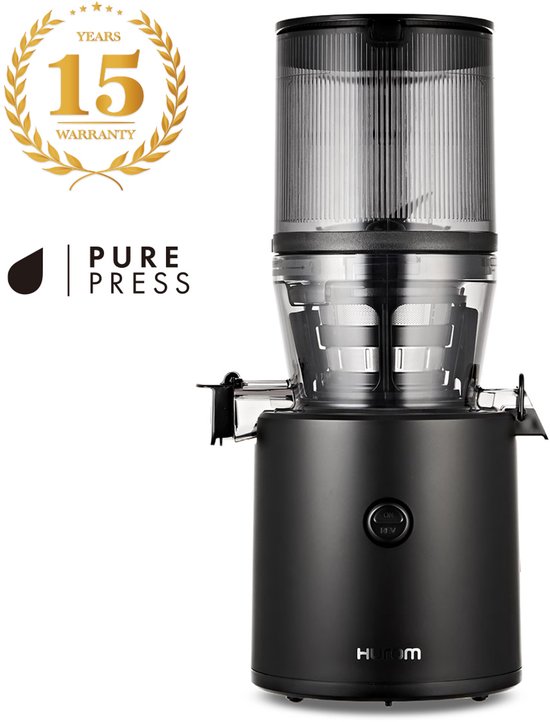 Hurom H320N - Slowjuicer - Verticaal - Zwart | van Hurom