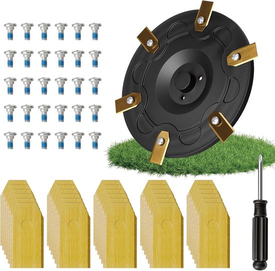 i105E reservemesjes, messenplaat, schroeven, compatibel met Segway Navimow i105E, i108E, i110N, i205 AWD, i208 AWD robotmaaier, reserveonderdelen - i205 AWD messenschijf, accessoires