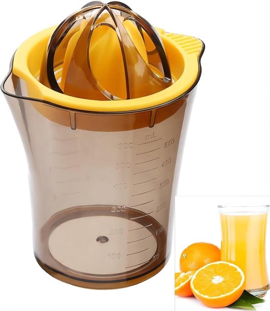 IBBO® - Handcitruspers - Sinaasappelpers - Citruspers handmatig - Fruitpers - Handpers - Juicer - 0.6L - Modern van Merkloos
