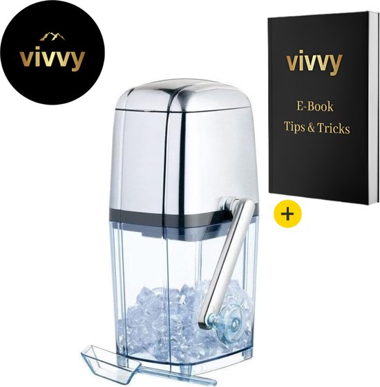 Ice Crusher 2 In 1 - IJs Crusher Eenvoudig Te Besturen - IJsblokjesmachine Crushed Ice Multifunctioneel - 100% Verkoeling Garantie van Ice Crusher 2 In 1.