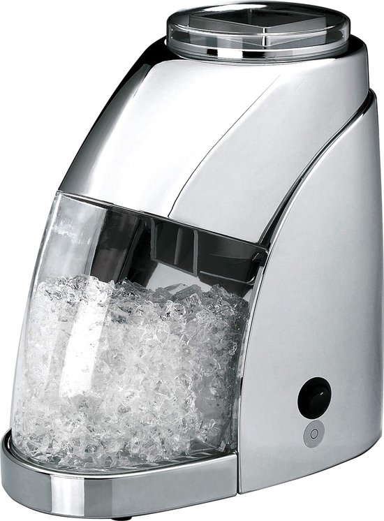 Ice Crusher - Ijsmaler - Ijsvergruizer - Ijs crusher - Ijsbreker - Elektrische ijscrusher - 100 watt - Verchroomd van Princess