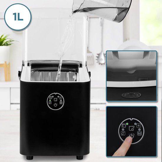 Ice Maker - Ijsblokjesmachine - Ijsmachine - Ijsblokjes Maker - Zomer - Voor Kantoor, Thuis, Camping van VidaXL
