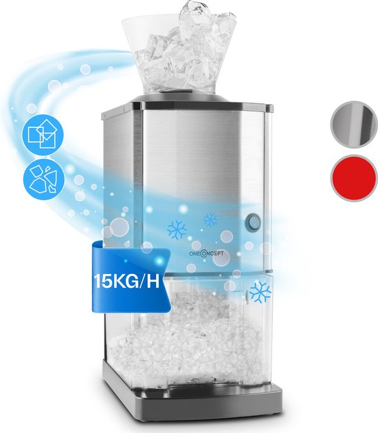 Icebreaker Ice Crusher 15kg/h 3,6 liter ijshouder edelstaal van Buffalo