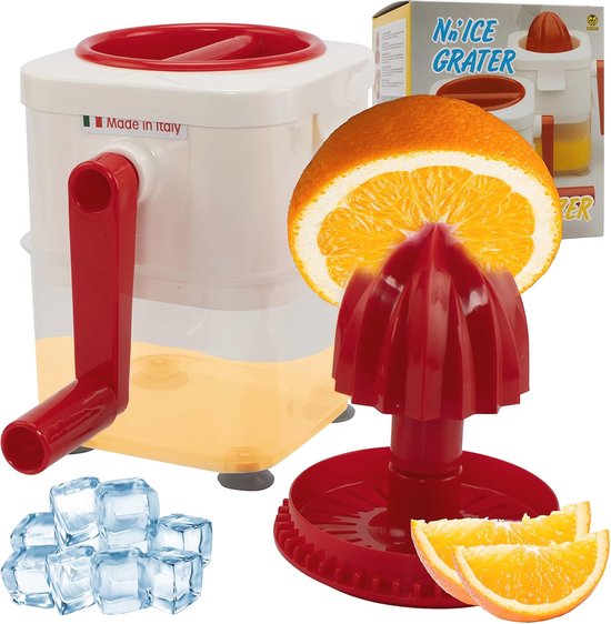 IJs Crusher en Citruspers voor Granitas en Cocktails - Ideaal voor de Thuiskeuken van Domo