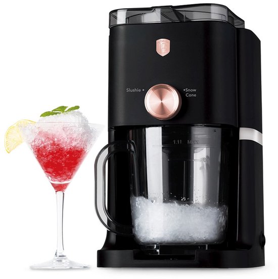 IJs- en slushiemachine uit de Black Rose-collectie