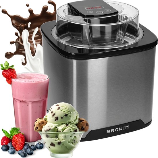 IJs en sorbetmachine - ijsmaker - ijsmachine van Merkloos