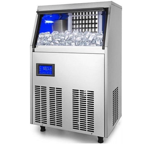 Ijsblokjes Maker Machine - Ijsmaker 250W Roestvrij Staal en Abs van Merkloos