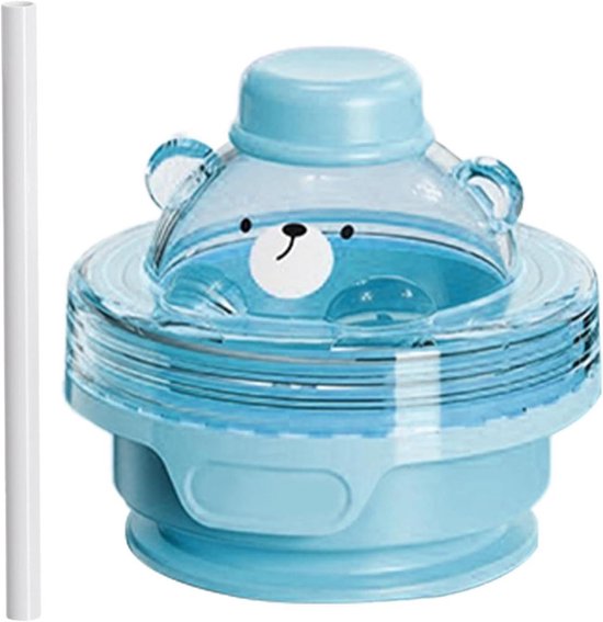 IJsblokjesbakjes Met Deksel - Opvouwbare IJs Maker - Dranken Koelen - Efficiënt 2-in-1 Ontwerp - 325 ml Capaciteit - Blauw