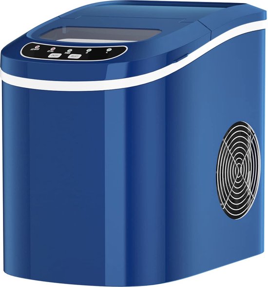 IJsblokjesmachine met 12 kg capaciteit in 24 uur, 2 ijsblokjesmaten en 2,2 liter waterreservoir van Klarstein
