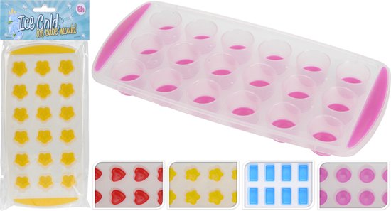 IJsblokjesmaker 240 blauw van HENDI