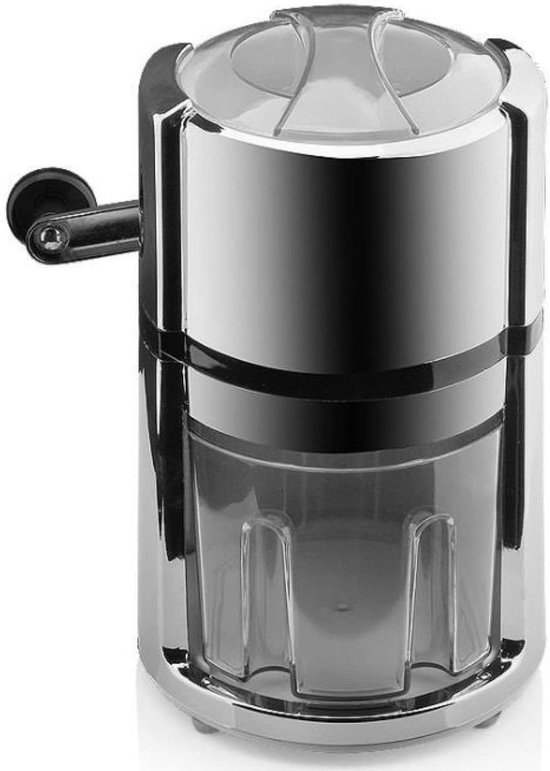 IJsbreker Handmatig - IJsmachine Sneeuw - Drankjes Koelen - Roestvrij Staal - 16 cm Diameter - Zilver