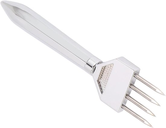 IJsbreker - Ijsbeitel IJshakker - Cocktails Maken - Roestvrijstalen Constructie - 28 cm - Zilver