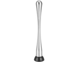 Ijsbreker Staaf - Cocktail Muddler Barman Gereedschap - Cocktails Maken - Ergonomisch Ontwerp - 23.5 cm - Roestvrij Staal