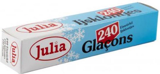 IJsklontzakjes voor 240 klontjes van Huismerk