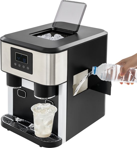 Ijsmachine 3-In-1 Multifunctionele Ijsmachine Met Ijsvermaler En Koudwaterfunctie 34*45.5*45.5cm