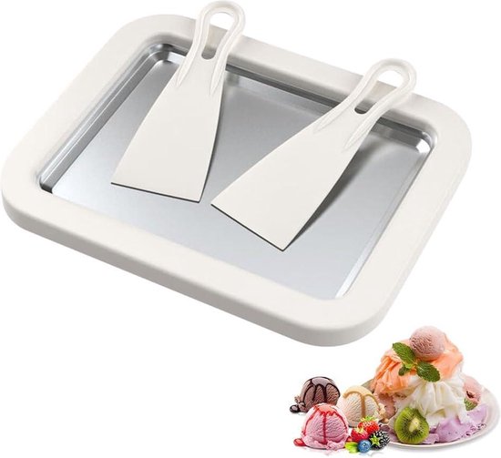 IJsmachine creammaker - wit - compact formaat - voor heerlijk zelfgemaakt ijs van Domo