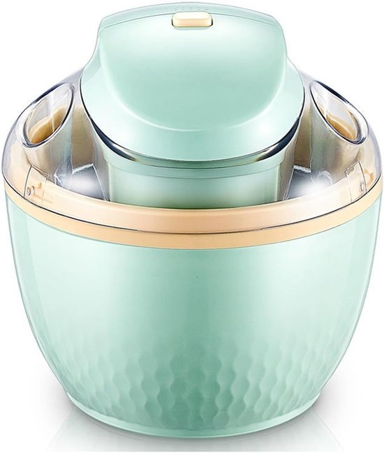 Ijsmachine - Dessert Maker - Zelf IJs Maken - Volautomatisch Proces - 500ml Capaciteit - Effen Kleur van Merkloos