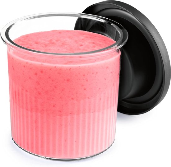 IJsmachine - Dessertmaker - Zelf ijs maken - 10 programma's - 500 ml capaciteit - Zwart van Merkloos