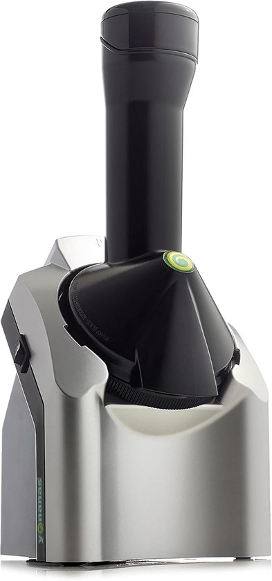 IJsmachine - Fruitijs Maker - Gezond Traktatie Maken - Snel Fruit Omzetten - 1.1 Kilogram - Zilver