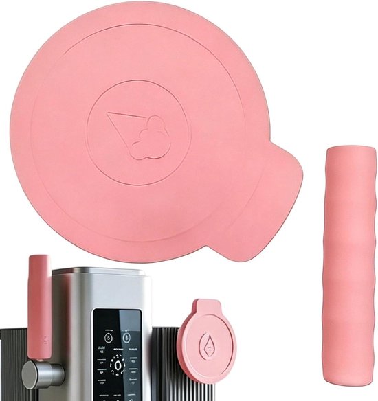 Ijsmachine Handvat Cover - Antislip Grip - Keuken Gebruik - Sneldrogend Siliconen - 2 Stuks - Zwart