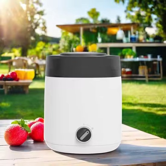 ijsmachine - ijsmachines - ijsmaker - yoghurtmaker - 1,8L - om zelf ijs te maken van Nedis