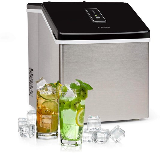 IJsmachine - IJsmaker - Drankjes Koelen - Maakt Heldere Blokjes - 13 kg Per Dag - Zwart