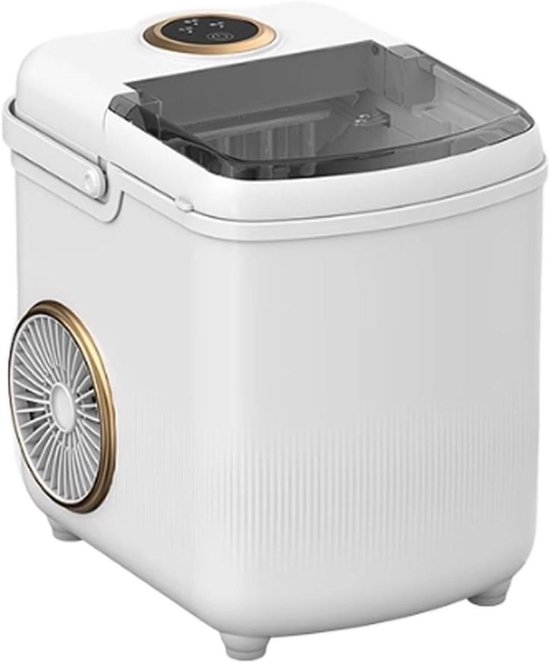 IJsmachine - IJsmaker - Snelle IJsblokjes - Volledig Automatisch - 15kg per dag - Zwart