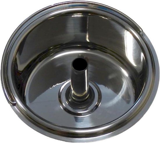 IJsmachine Kom - Extra Kom IJs - Zelfgemaakt IJs - Roestvrij Staal - 2 Liter - Zilver van Merkloos