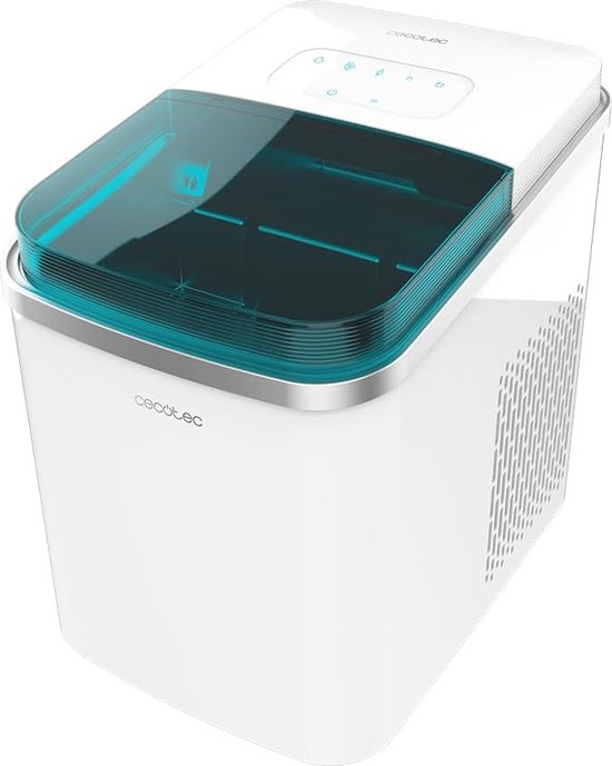 IJsmachine met 12 kg Capaciteit en Touchscreen - Zelfreinigend en Waterpeil Waarschuwing van Nuvance