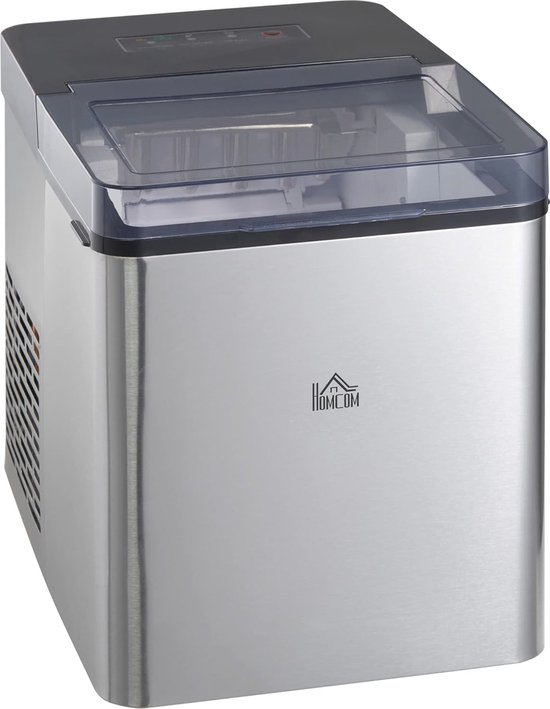 IJsmachine met 1,5 kg ijsspecialiteit en zelfreinigend systeem - Zwart