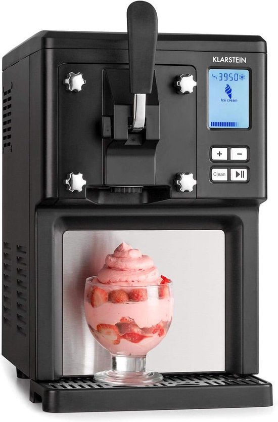 Ijsmachine met 1,5 liter capaciteit, zelfkoelende compressor en automatisch reinigingssysteem van Domo