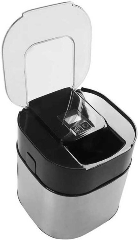 IJsmachine Roestvrij staal - Automatische maker - Zelf ijs maken - Volautomatisch apparaat - 1500 ml capaciteit - Zilver