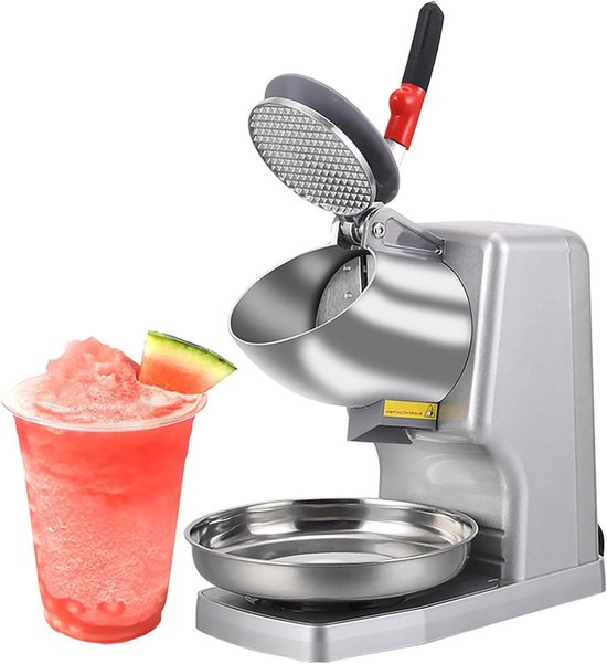 IJsmachine - Slush Machine IJscrusher - Cocktails Maken - Krachtige 500W Motor - 100kg/u - Geel/Rood/Zwart