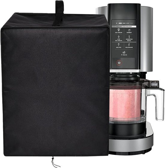 Ijsmachine Stofkap - Slush Machine Cover - Keuken Bescherming - Duurzaam Oxford Materiaal - 43x48x17cm - Zwart